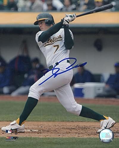 דייב דאנקן אוקלנד A חתום חתימה חתום 8x10 צילום עם COA - תמונות MLB עם חתימה