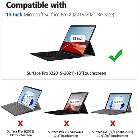 מקרה נטו מקרה עבור Microsoft Surface Pro x 13 אינץ