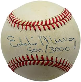 אדי מוריי הוף חתום בייסבול OAL Baltimore Orioles PSA/DNA 177336 - כדורי בייסבול עם חתימה