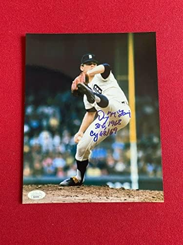דני מקליין, חתימה תוספות 8x10 נמרים צילום - תמונות MLB עם חתימה