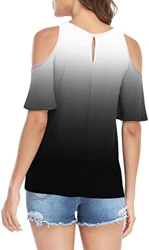נשים חולצות רטרו טרנדי מקרית פסים ללא שרוולים קל משקל קיץ חולצות כושר רופף צוות צוואר