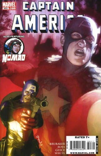 קפטן אמריקה 603 וי-אף / ננומטר ; מארוול קומיקס / אד ברובייקר