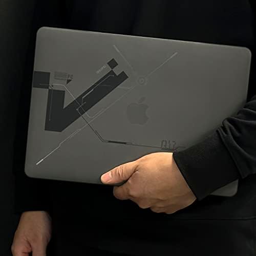 Aulumu עבור MacBook Air 13.6 M2 Case + Stand מחשב נייד, כולל מעמד מחשב נייד ומקרה מגן