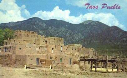 טאוס, גלויה של ניו מקסיקו