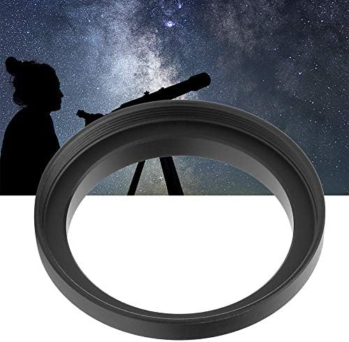 טבעת מתאם טלסקופ אסטרונומית, סגסוגת אלומיניום M48-M42 טבעת מתאם טבעת טלסקופ אסטרונומית אביזר הימנע מקרינת האור המשפיע על התמונה