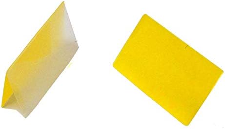 למינציה של אורגון שקיות למינציה חמות כרטיס אשראי 10 מיל 2-1/8 x 3-3/8 צהוב/ברור