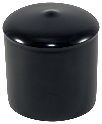 Caplugs 99390323 כובע פלסטיק עם אוגנים. VCF-1062-16, ויניל, ID CAP 1.062 אורך 1.000, שחור