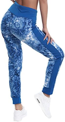 Turvdarorde נשים מכנסי ספורט משיכת רץ ג'וג 'מכנסי טרקלין מותניים גבוהים מכנסי טרנינג פעילים