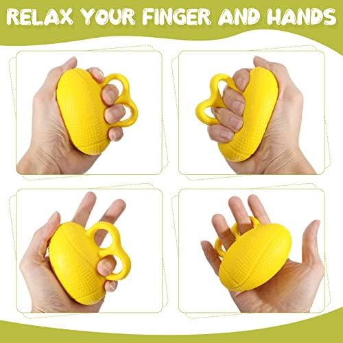 3 מחשב תרגילי ידיים לחוזק 2 מתאמן כדור אצבעות סוחט כדור אחיזת יד פיזית לגברים בוגרים נשים אימוני אצבעות יד