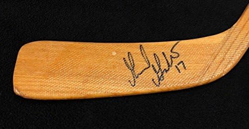 ג'רארד גלנט חתום נוער מקל עץ דטרויט כנפיים אדומות ניו יורק ריינג'רס - מקלות NHL עם חתימה