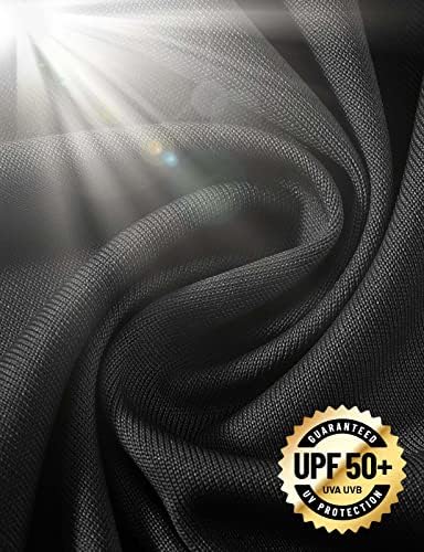 חולצות טיול לנשים של Rdruko מהירות שרוול ארוך רבע שרוול ארוך רוכסן UV SPF UPF 50+ הגנת שמש חולצות חיצוניות