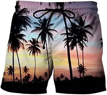 לוח מעודדים אביב גברים וקיץ מכנסיים קצרים מזדמנים מודפסים מכנסי חוף ספורט עם מכנסיים קצרים בכיסים