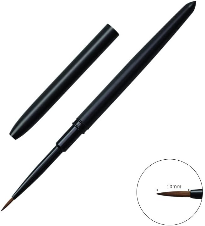 Czdyuf Art Art מברשת עט מצביע על שורת שורת בונה עיצוב עיצוב ג'ל פולני טיפים לקישוט מניקור