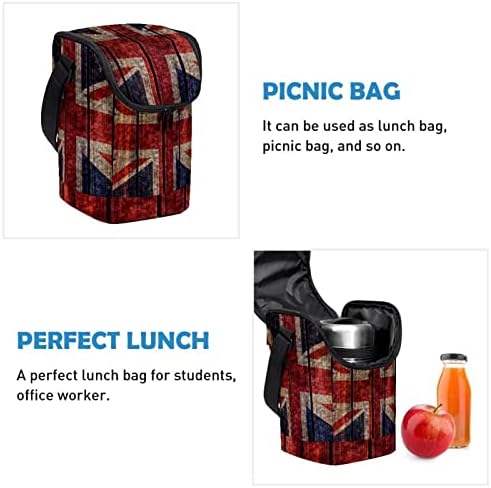 שקית אוכל גרוטקר נשים, קופסא ארוחת צהריים לגברים, קופסא ארוחת צהריים לנשים, דגל בריטי