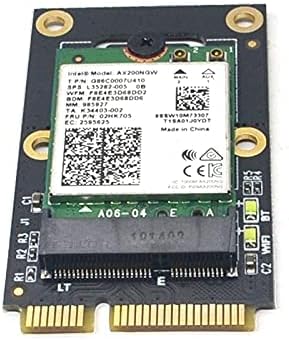 M.2 מתאם WiFi M.2 NGFF ל- MINI PCI-E מתאם עבור M.2 WIFI Bluetooth Wireless Card כרטיס אינטל AX200 9260 8265 8260 למחשב נייד