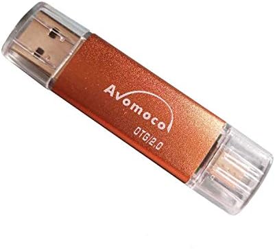 Avomoco 256GB כונן הבזק USB לטלפונים אנדרואיד, טאבלטים ומחשבים אישיים, מקל זיכרון צילום לטלפון אנדרואיד, עבור סמסונג גלקסי S7/S6/S5/S4/S3/Note5/4/3/2,