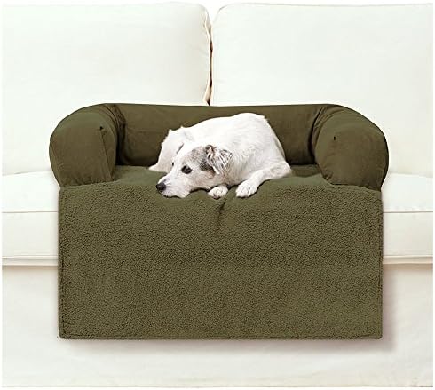 מיטת כלבים של ספה פרימיום של Pawtex, 50 אינץ ', X-LAGER/JUMBO, כחול