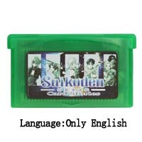 רומגאם 32 סיביות קונסולה כף יד משחקי וידאו קלף קונסולה כרטיס Suikoden Card Stories שפה אנגלית גרסה ארהב suikuden