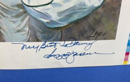 רג'י ג'קסון חתמה 11x14 הוכחת יצירות אמנות הדפס הכי טוב שלי לדני הולוגרמה B&E - תמונות MLB עם חתימה