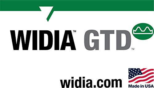Widia GTD GT255031 ניצחון GT25 HP ברז, חממה תחתונה למחצה, חתך יד ימין, 6 חלילים, יצירת, M8 x 1, HSS-E-PM, ציפוי TICN