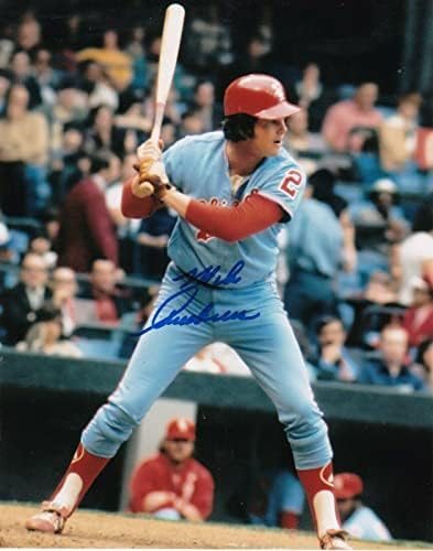 מייק אנדרוס שיקגו ווייט סוקס פעולה חתומה 8x10 - תמונות MLB עם חתימה