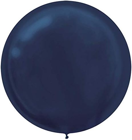 פרימיום מתכתי כחול כהה 24 בלוני לטקס-25 יחידות