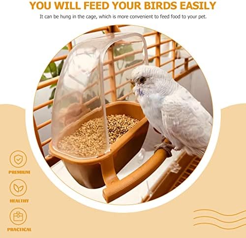 Ipetboom מתקן מים ציפורים מתקן מים ציפורים מזין חריץ קטן מזין תוכי מזין תלייה ללא מזין כלוב ציפורים קופסת מזון מזון לזרמים קטנים ובינוניים