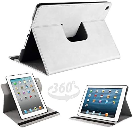 DOUPI 360 כיסוי היפוך חכם עבור Apple iPad 2 3 4 Deluxe Leathereett