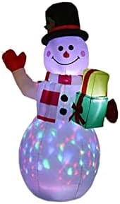 Pifude אב חג המולד 1.8 מ 'מתנפח סנטה קלאוס מתנפח איש שלג מתנפח קישוטי מסיבת חג מולד ראש השנה חג המולד
