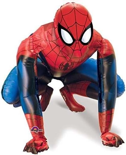איש עכביש אנגרם בלון גלישה, רב -צבעוני, ענק