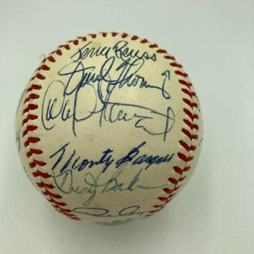 1981 לוס אנג'לס דודג'רס קבוצת אלופות העולם באליפות העולם חתמה בייסבול JSA COA נדיר - כדורי בייסבול חתימה