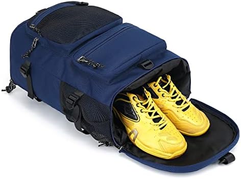קלסי כושר דובון תיק תרמיל 4-דרך עמיד למים עם נעלי תא עבור נסיעות ספורט טיולים מחשב נייד
