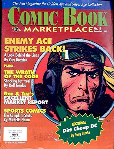 מגזין שוק הקומיקס 19 עטיפת אייס האויב