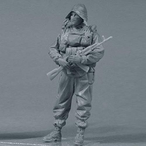 גודמואל 1/35 אפגני סובייטי מוטס חיל שומן דגם חייל ערכת / אינו מורכב ולא צבוע חייל מיקרו ערכת / יה-7953