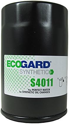 Ecogard S4011 מסנן שמן מנועי סיבוב פרימיום לשמן סינטטי מתאים לשברולט K1500 5.7L 1988-1999, S10 4.3L 1988-2004, בלייזר 4.3L 1995-2005,