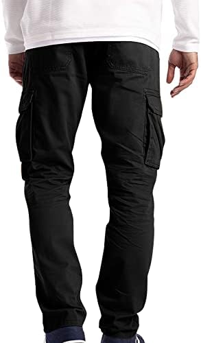 מכנסי מטען רחבים של שיאקסוגול, בתוספת גודל מכנסי מטען לגברים רצים מזדמנים מכנסי ספורט מכנסיים רפויים בחוץ מכנסיים רגועים
