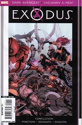 הנוקמים האפלים / אקס-מן המוזר: אקסודוס 1 וי-אף/נ. מ.; ספר קומיקס מארוול / מאט פרקשן