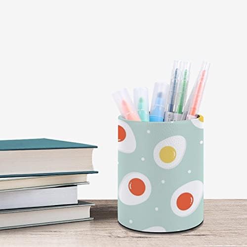 ביצים קשות מודפס עט מחזיק עיפרון כוס מארגן שולחן איפור מברשת מחזיק כוס לבית בכיתה משרד