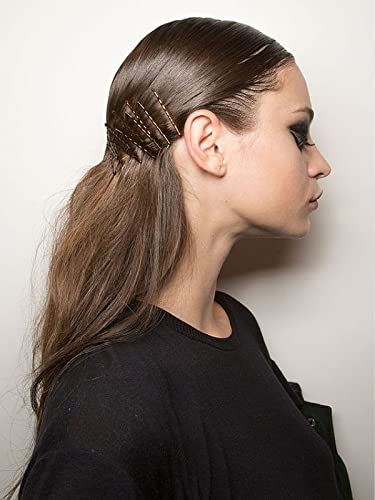 סיזובי שיער סיכות-2 אינץ, בובי פין-50 לספור, שיער קליפים-עבור כל סוגי השיער, שיער אביזרי עבור נשים-חום