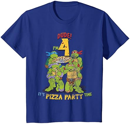 צבי הנינג ' ה אני 4 אחי פיצה מסיבת יום הולדת חולצה