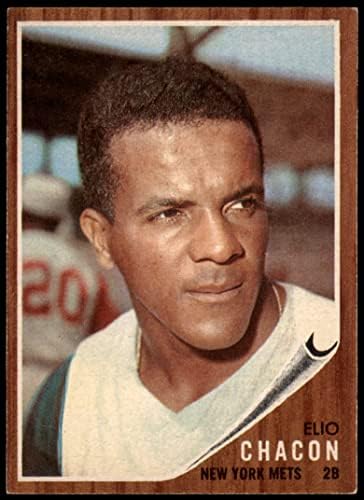1962 Topps 256 Elio Chacon New York Mets Ex Mets