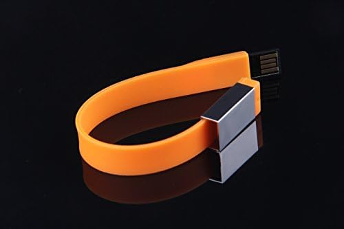 Fettoca 2pcs צמיד סיליקון USB זיכרון פלאש מקל USB